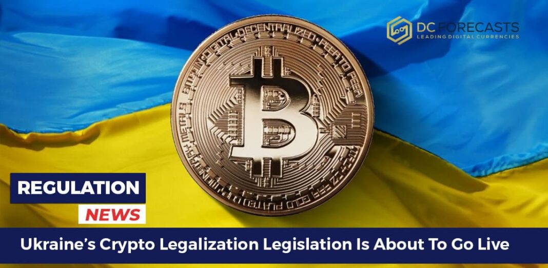 Ukraine’s Crypto Legalization Legislation Is About To Go Live