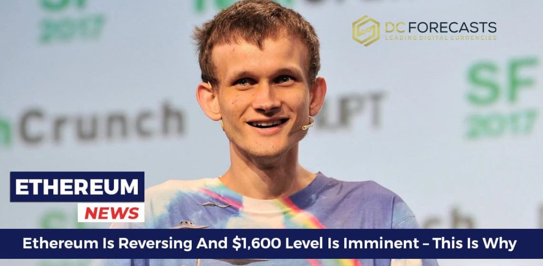 Ethereum Is Reversing And $1,600 Level Is Imminent – This Is Why