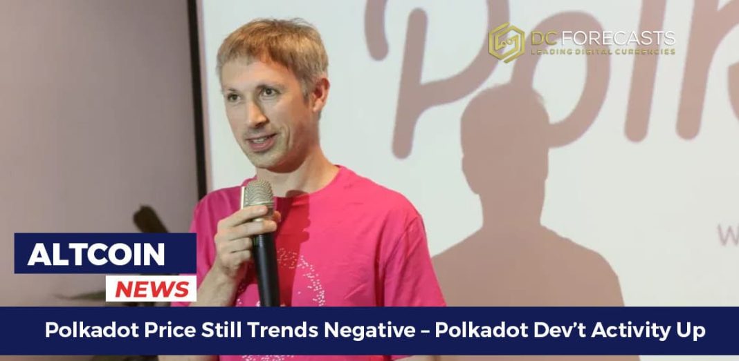Polkadot Price Still Trends Negative – Polkadot Dev’t Activity Up