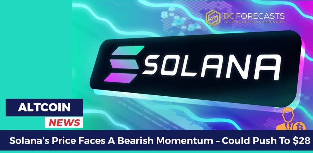 Solana’s Price Faces A Bearish Momentum – Could Push To $28