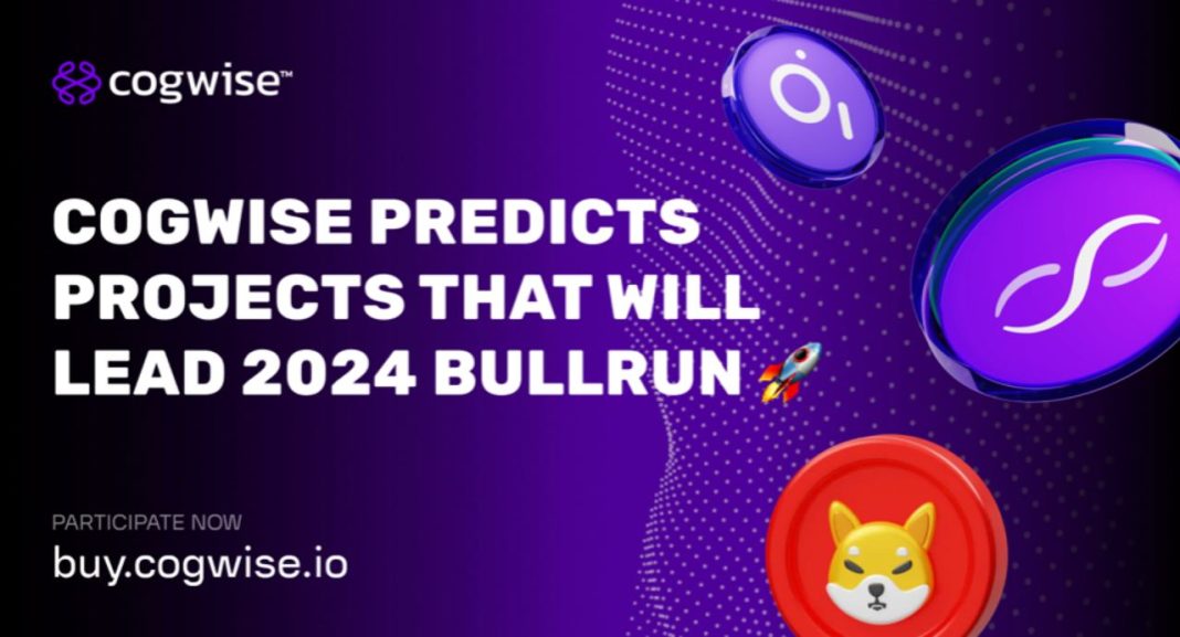 Cogwise (COGW) Predicts AI Projects Leading the 2024 Bull Run, with Meme Coins Like PEPE, SHIBA INU, DOGE, FLOKI Riding the Wave – Sponsored Bitcoin News