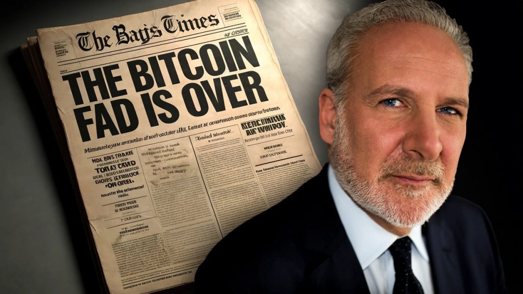 Economist Peter Schiff Declares 'Bitcoin Fad is Over' as Gold Prices Soar – Featured Bitcoin News