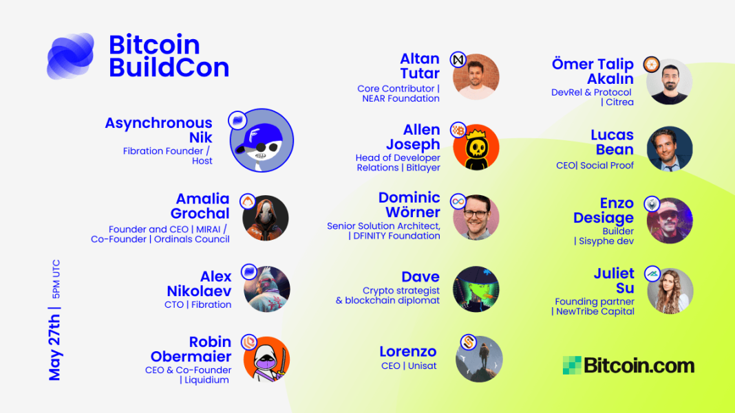 Join Bitcoin BuildCon Online Conference: Don’t Miss Out on Shaping the Future of Bitcoin – Press release Bitcoin News