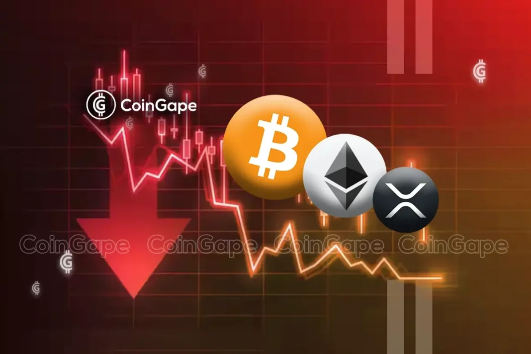 Crypto Market Correction: Why BTC, ETH, SOL, XRP, Other Altcoins Saw $100B Liquidation