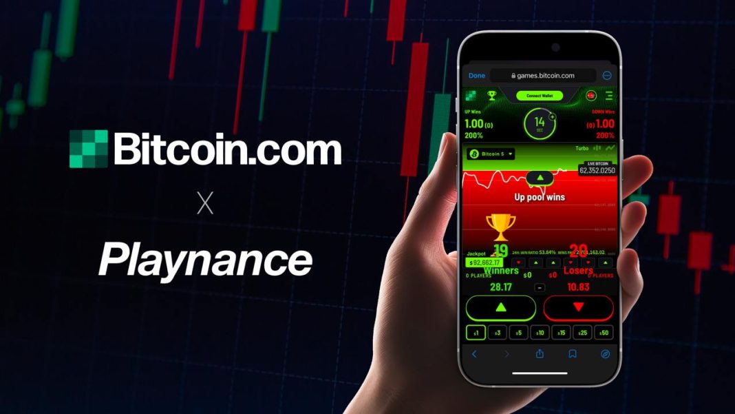 Bitcoin.com Introduces Permissionless Bitcoin Price Prediction Game in Partnership With Playnance – Press release Bitcoin News