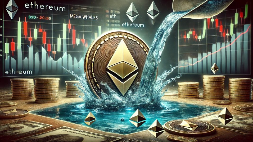 Ethereum Sees Major Outflow From Mega Whales - ETH Price Drops Below $2,600