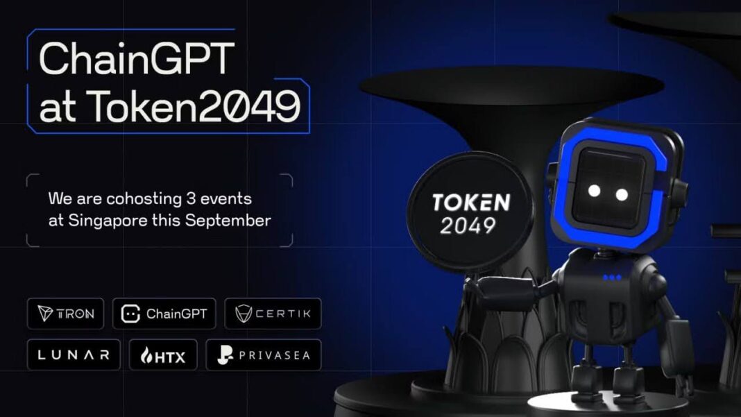 ChainGPT Leads Web3-AI at Token2049 Singapore: Collaborating With Tron, Certik, and More – Press release Bitcoin News