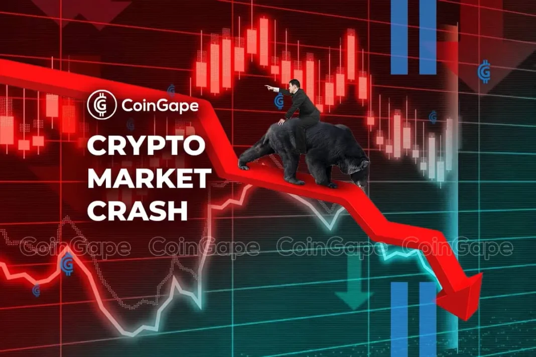 Crypto Market Crash BTC price ETH price Altcoins dip