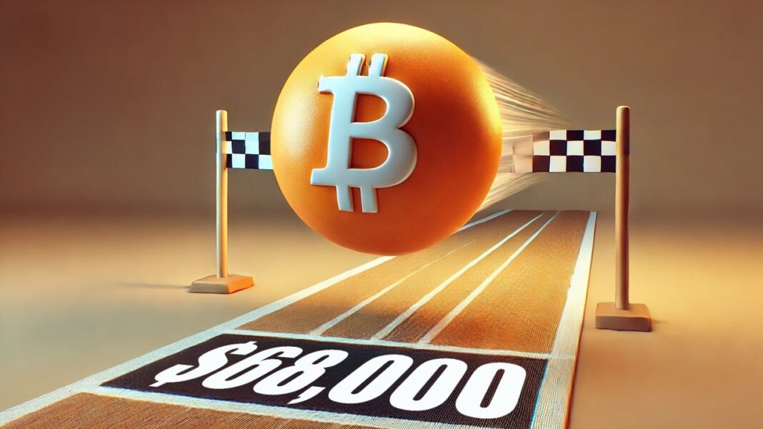 Bitcoin Closes in on Price Peak – $69K Resistance in Sight – Market Updates Bitcoin News