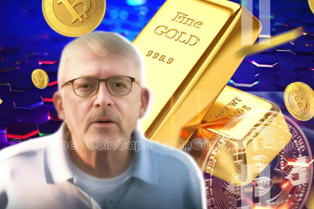 Bitcoin Vs Gold: Peter Brandt Comments On BTC's Underperformance