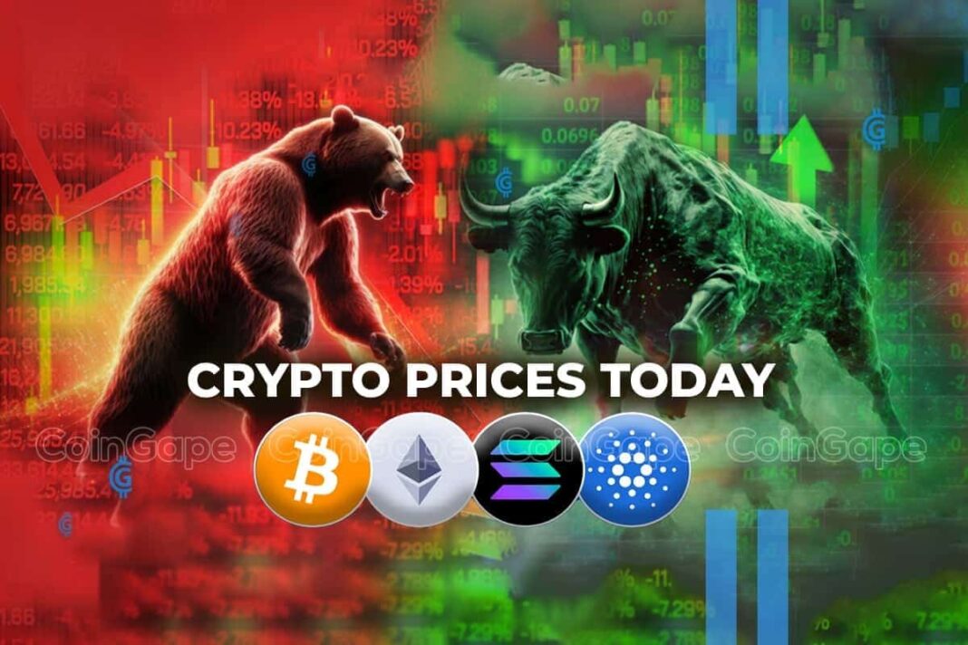 Crypto Prices Today Nov 1: BTC Falls to $69K, ETH And Major Altcoins Tumble