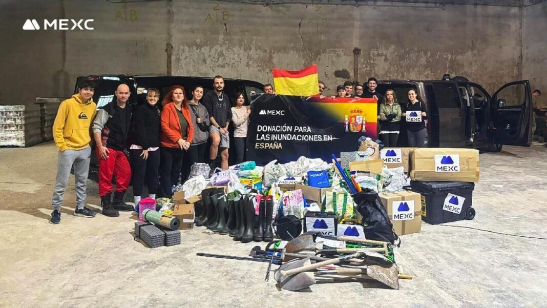 Floods in Spain: Crypto exchange MEXC donates €100,000 to support local relief and resilience - CoinJournal