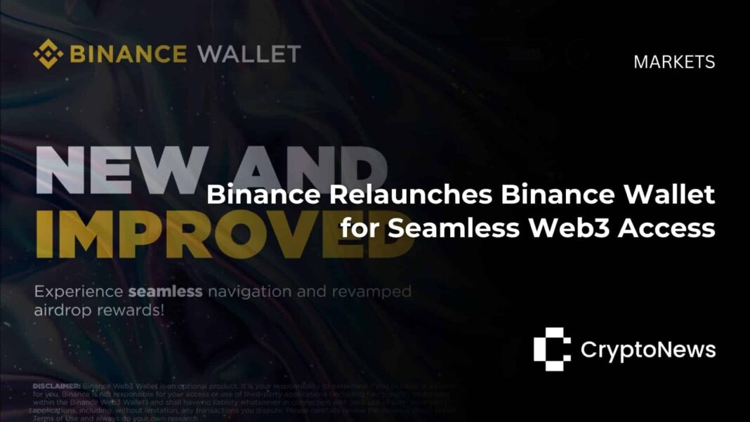 Binance Relaunches Binance Wallet for Seamless Web3 Access - Crypto-News.net