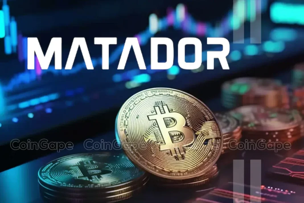 Matador Technologies Bitcoin BTC buying