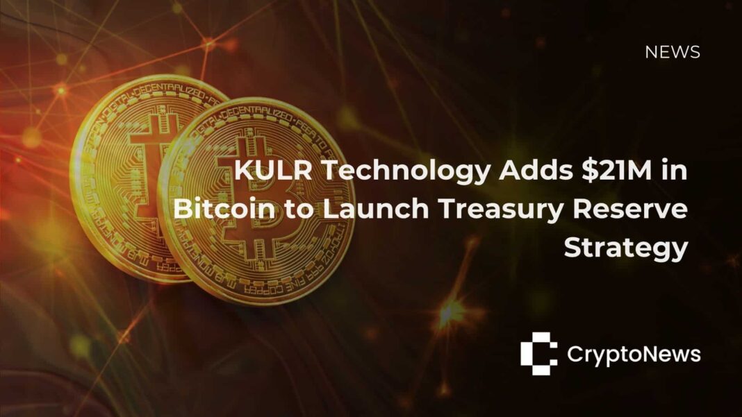 KULR Technology Adds $21M in Bitcoin to Launch Treasury Reserve Strategy - Crypto-News.net