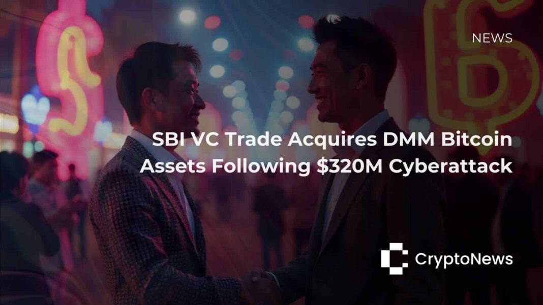 SBI VC Trade Acquires DMM Bitcoin Assets Following $320M Cyberattack - Crypto-News.net