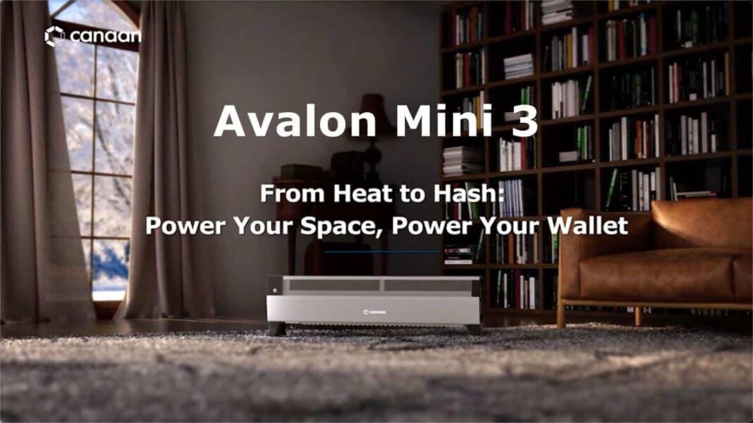 Canaan Introduces Revolutionary Bitcoin Mining Heaters for Home and Personal Use in CES 2025 - Crypto-News.net