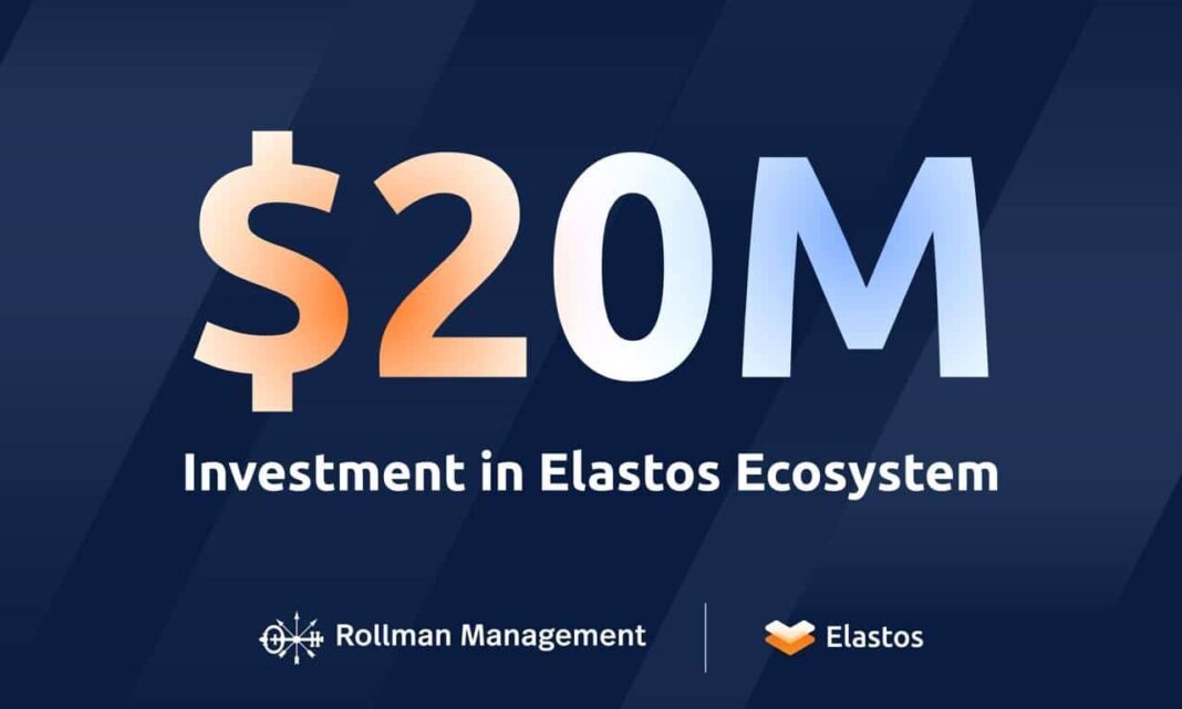 Elastos Secures $20M Investment from Rollman Capital to Unlock Trillions in Bitcoin Finance - Crypto-News.net