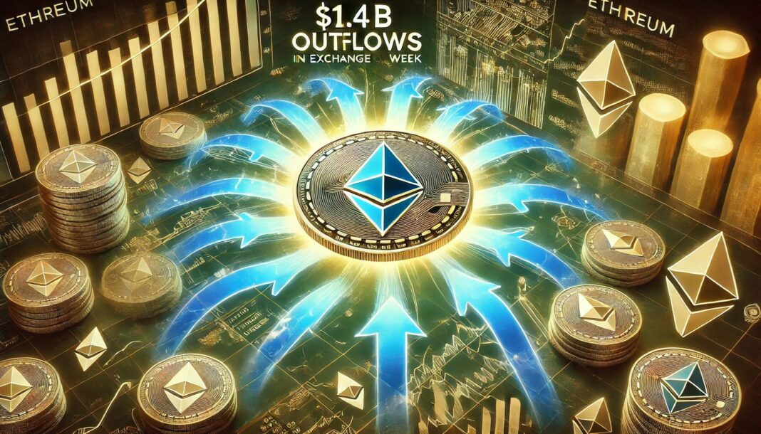 Ethereum Sees $1.4 Billion In Exchange Outflows This Week – Strong Accumulation Trend?